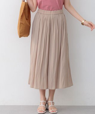 組曲 L 【先行予約】ギャザーライトデシン パンツ