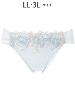 Wing ショーツ KB2060とペア 綿混素材（身生地部） やさしいはきごこち ナチュラルアップブラ はきこみ丈あさめ KF3360 ウイング／ワコール