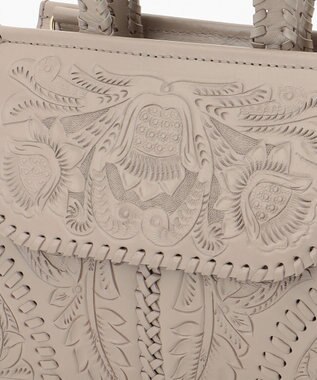 GRACE CONTINENTAL Mini satchel グレージュ