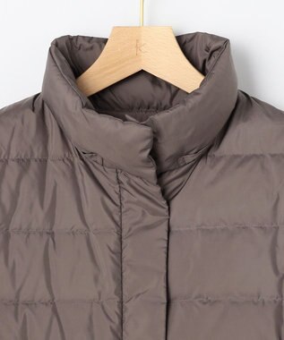 組曲 S ライトタフタショート ダウン モカブラウン系