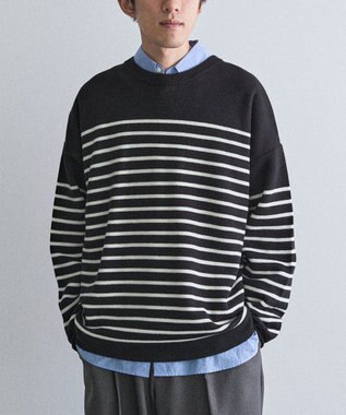 CRAFT STANDARD BOUTIQUE パネルボーダーニットプルオーバー