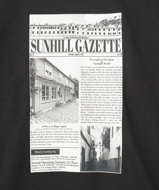 AMERICAN HOLIC News paperスウェット Charcoal Gray