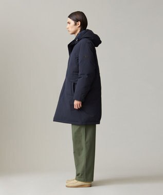 J.PRESS MEN 【WEB・一部店舗限定】ストレッチタフタ ダウンモッズパーカー ネイビー系