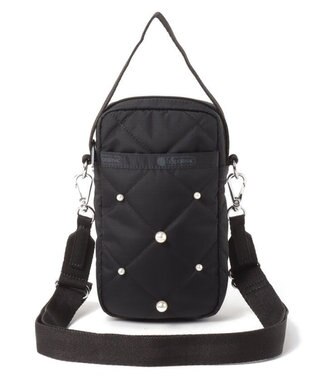 LeSportsac MINI PHONE W PEARLS/ブラックパール ブラックパール