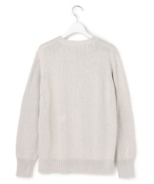 ICB L 【先行予約】 グロッシーペーパーブレンド クルーネックプルオーバー トープ