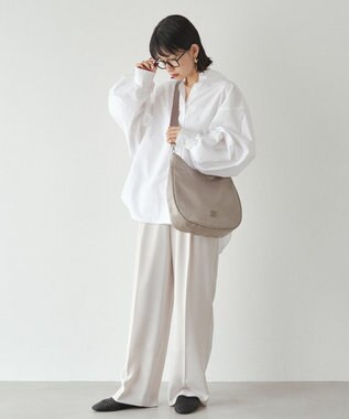 russet クラウズナイロン 縦長2WAYショルダーバッグ(CE-1623) Gray