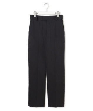 23区 【エステータ】ライトダブルクロス スティックパンツ ブラック