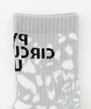 PW CIRCULUS 【MEN】【土踏まずをサポート】ロゴ ミドルソックス アニマル