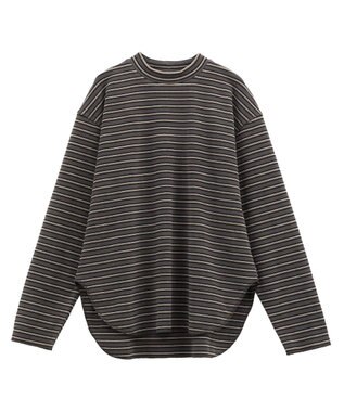 Green Parks なめらかタッチマルチボーダープルオーバー