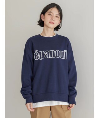 AMERICAN HOLIC 発泡ロゴポンチプルオーバー