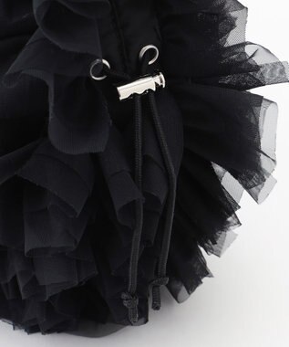 LA BAGAGERIE 【MONICA】シアーチュールドロストバッグ ブラック