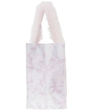 Maison de FLEUR ピンクマニアフリルスクエアトートSバッグ Light Pink