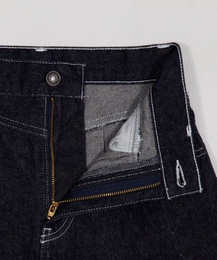 WEGO デニムプリーツミニスカート デニムインディゴ