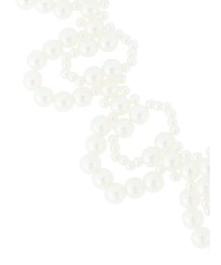 Green Parks ・ＨＡＬＦ　ＴＩＭＥ　パールカラーネックレスＡ White