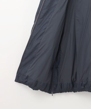 組曲 【洗える】ライトタフタロングダウン ネイビー系5