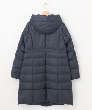 組曲 S 【洗える】ライトタフタロングダウン ネイビー系5