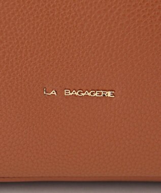 LA BAGAGERIE コンビカラー　ライトウェイトトート キャメル