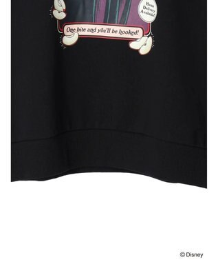 Green Parks Villains／袖口りんご裏毛プルオーバー Black