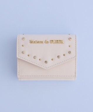 Maison de FLEUR ビジュースタッズプチウォレット