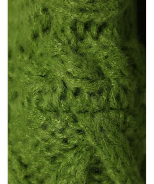 CRAFT STANDARD BOUTIQUE ブラッシングケーブルニット Green