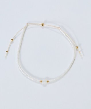 Phoebe ストーンコードブレスレット　ホワイト/天然石 ホワイト