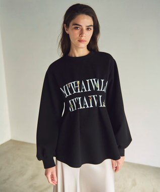 GRACE CONTINENTAL タックカットトップ ブラック