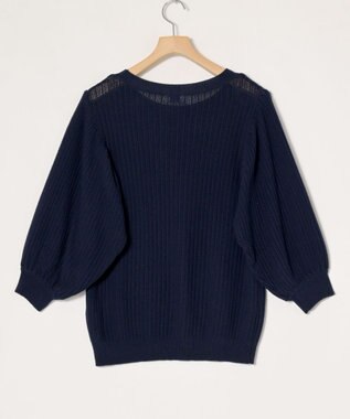 ONWARD Reuse Park 【組曲】ニット春夏 ネイビー