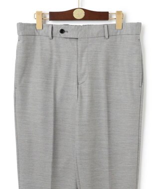 J.PRESS MEN プールに浮いているような快適な着心地【ストレッチ / 洗える / 吸水速乾/ 接触冷感】【J.PRESS-POOL WOOL】ジャージーセットアップ スラックス ライトグレー系