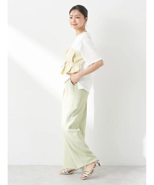 earth music&ecology ビスチェドッキングプルオーバー Yellow