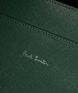 Paul Smith シグネチャーストライププラー 2WAY ミニショルダーバッグ グリーン