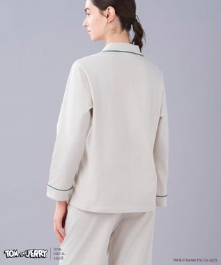 une nana cool トムとジェリー × une nana cool 【綿100％】開襟パジャマ BE