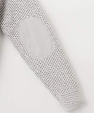 23区GOLF 【23Fondation/WOMEN】ワッフル ニット ライトグレー系