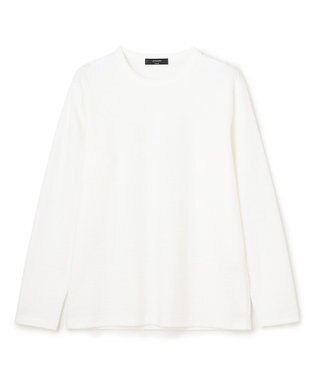 JOSEPH HOMME 【新色追加】メランジリップル　クルーネックカットソー ホワイト系