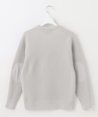 23区GOLF 【23Fondation/WOMEN】ワッフル ニット ライトグレー系