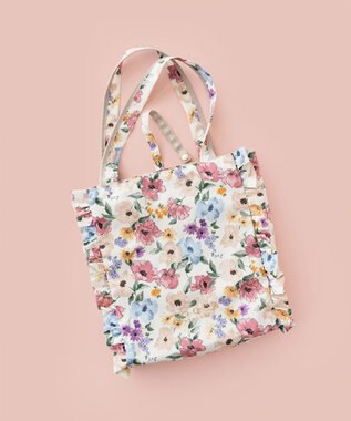 TOCCA 【大人百花掲載】【A4サイズ対応】BOTANICAL GARDEN PARTY SUBBAG サブバッグ ピンク系