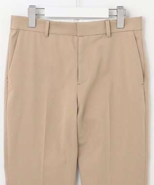 自由区 【XXSサイズ～/接触冷感/洗える】サテンストレッチ テーパードパンツ ベージュ系