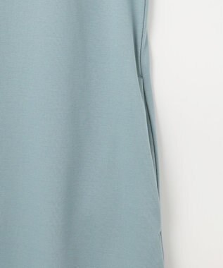 J.PRESS LADIES L 【WEB限定カラーあり・洗える・接触冷感】コットンスムース ワンピース 【WEB限定】シーグリーン系