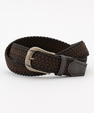 【イタリア素材・ストレッチ・日本製】メランジヘリンボーン ベルト