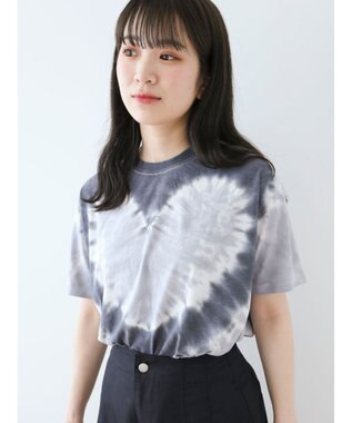 Green Parks ・ＳＵＧＡＲ　ＳＰＯＯＮ　ハートタイダイＴＥＥ Charcoal Gray