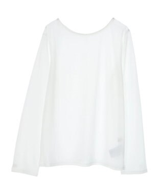 earth music&ecology シアーカットプルオーバー Off White