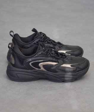 Bridget Birkin 【VINCULUM】メタリックコンビスニーカー ブラック