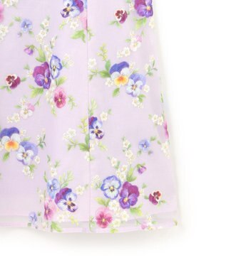 TOCCA 【洗える】WINTER PANSY ドレス ラベンダー系7