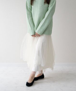 Bridget Birkin 【Bridget Birkin】ラウンドデイリーバレエシューズ ブラック雑材