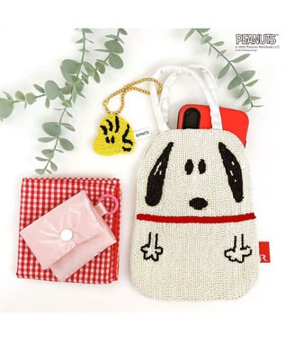 ROOTOTE 8448【スヌーピー】IP.ベビールー.ビーズ.ピーナッツ-0V 01：アイボリー