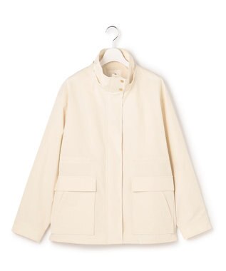 23区 【先行予約】マットエアリータフタ 2WAY ブルゾン アイボリー系