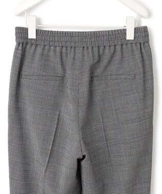 ICB 【UVカット・洗える】ウール2WAYストレッチ ドロストパンツ 無地柄系