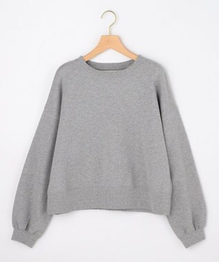 組曲 L 【先行予約・Flower Collection】クラシック裏毛 スウェット ライトグレー系