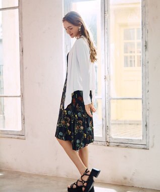 San-ai Resort（三愛水着楽園） 【UPF50＋】ショート丈羽織り　M・L【San-ai Resort（サンアイリゾート）】 ホワイト