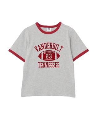 AMERICAN HOLIC 【RUSSELL】リンガースポーツアソートTシャツ Gray Mixture