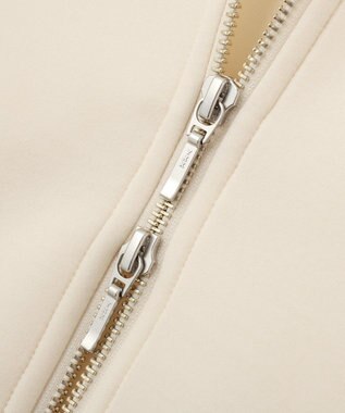 AMERICAN HOLIC ポンチZIPフーディーベスト Ivory